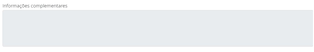 Informações complementares no produto
