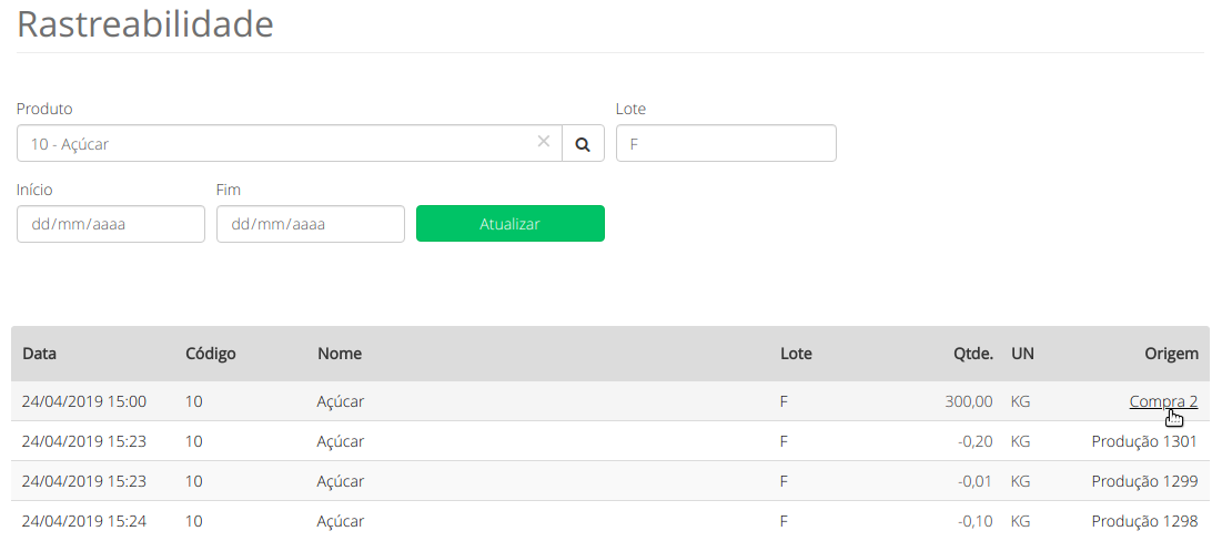 Descobrindo o fornecedor