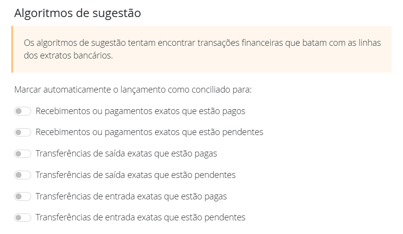 Algoritmos de sugestão