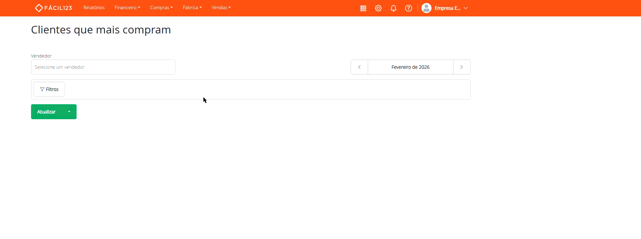 Lista dos clientes que mais compram