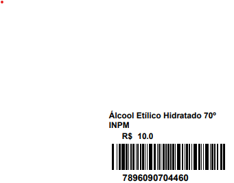 Modelo 2 com código de barras