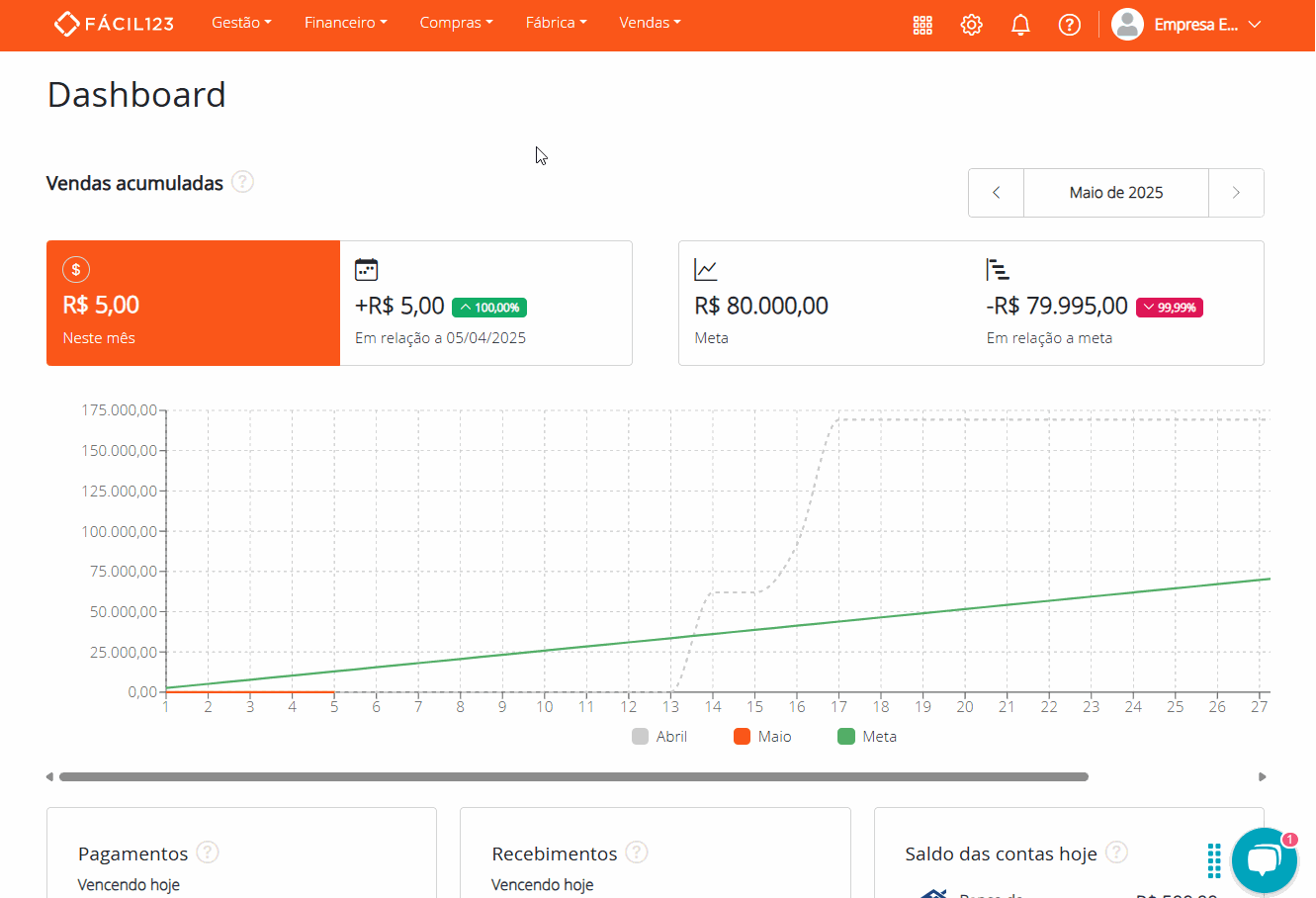 Atualizando produto na tabela de preços