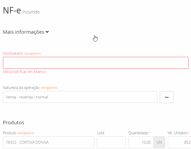 Pesquisa com nome fantasia